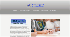 Desktop Screenshot of neas-seminars.com